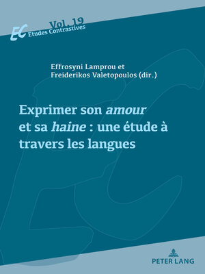 cover image of Exprimer son amour et sa haine